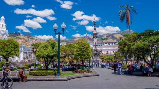 Independence monument, Quito.