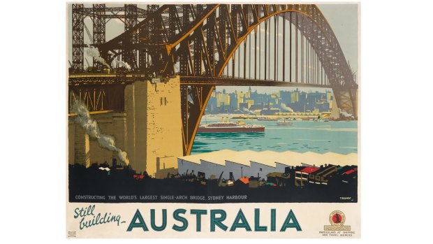 Still building Australia (circa 1930).
