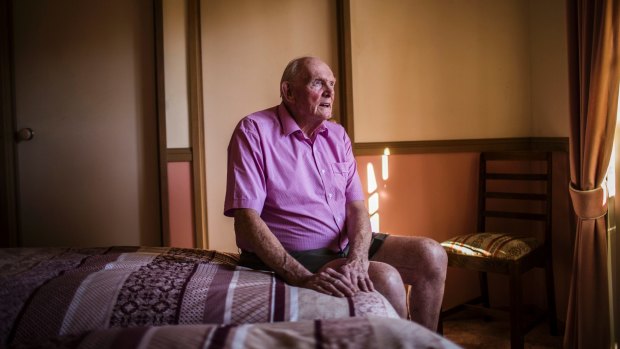 "When you've been married for so long and you've had somebody, to then to be on your own, to have to adjust, it's very difficult": Croydon Hills grandfather Ken Wilson.