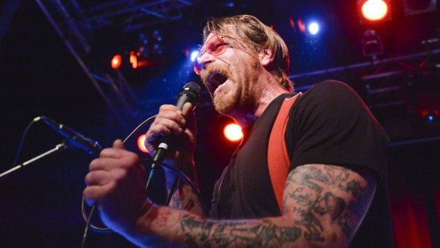 'There's been just such an outpouring of support for us ' ... singer Jesse Hughes of Eagles of Death Metal says the band have been overwhelmed by support ahead of their Paris gig on Tuesday.