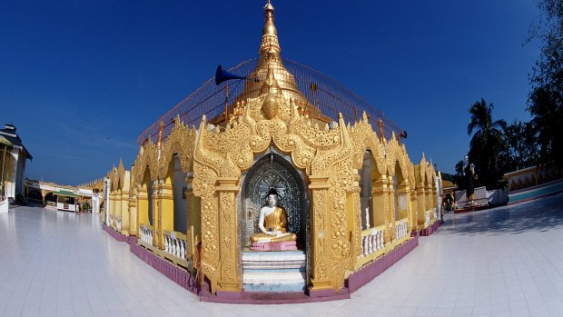 Temple, Kawthaung, Myanmar.