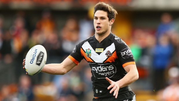 Pivotal performer: Tigers five-eighth Mitchell Moses.