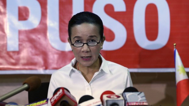Presidential candidate Grace Poe has conceded defeat.
