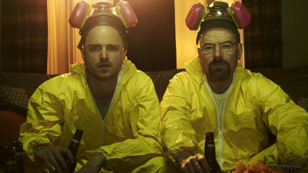 The incident was compared to American TV series Breaking Bad, featuring Aaron Paul and Bryan Cranston.