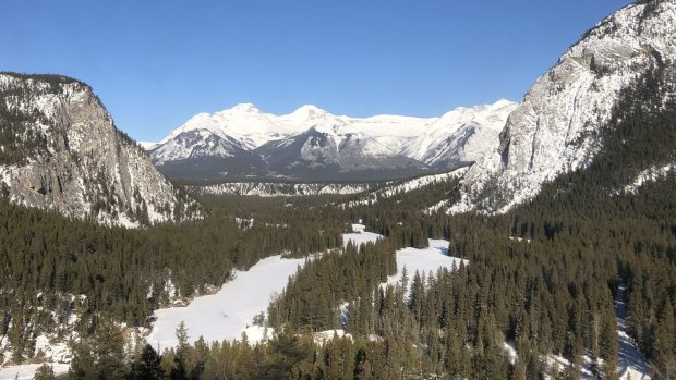 The view from the hotel's terrace.