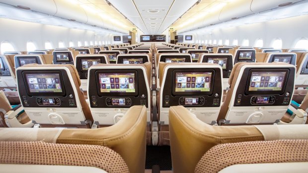 Etihad will remove seatback screens from its Airbus A320s, but keep them on longer-haul aircraft.
