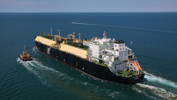 The first Chevron Wheatstone LNG cargo departs for Japan.