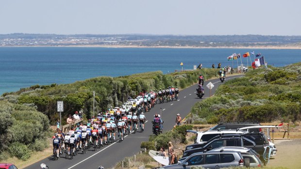 Riders were treated to stunning views as well as gruelling heat and climbs.