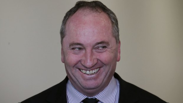 Acting Prime Minister Barnaby Joyce