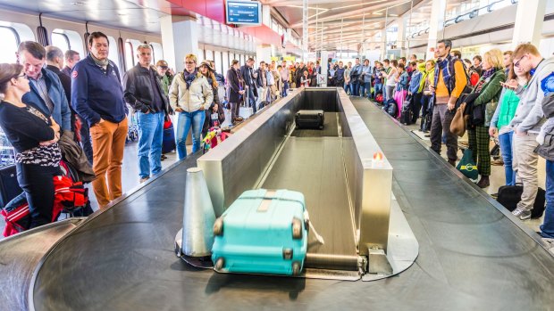 The baggage carousel, often a source of frustration for travellers.