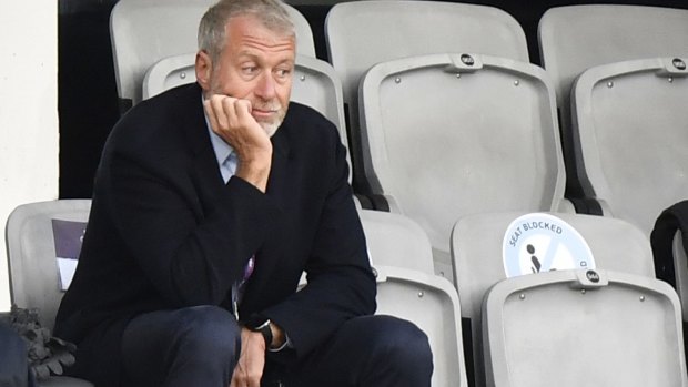 Roman Abramovich at the UEFA Women's Champions League final in May last year.
