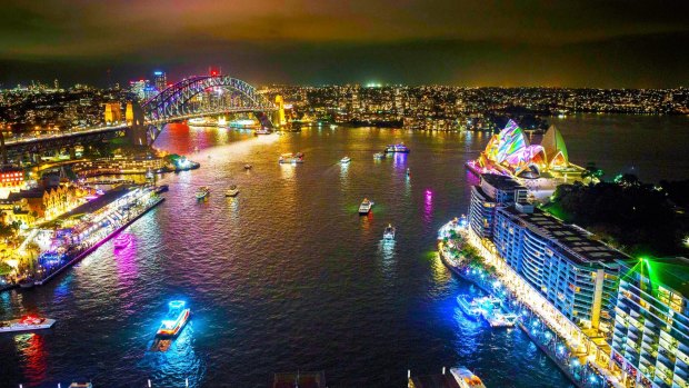 The bright lights of Vivid Sydney are always a brilliant sight to behold.
