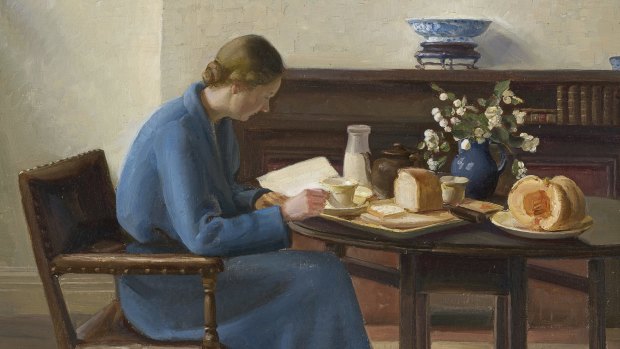 Nora Heysen's London Breakfast (1935), detail.
