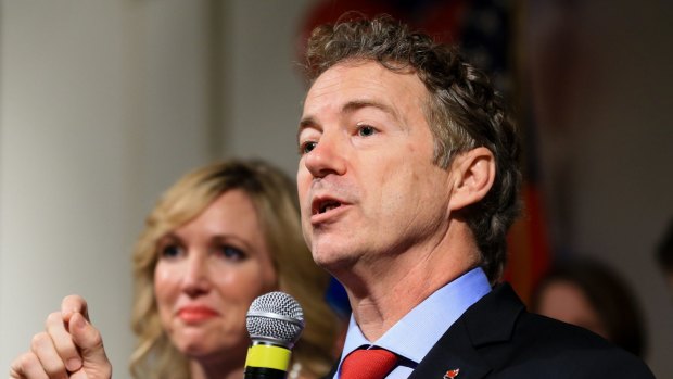 Bowing out of the US presidential race ... Kentucky Senator Rand Paul has suspended his campaign for the Republican presidential nomination.