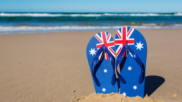 The Australia Day Council website has instructions for how to throw thongs.