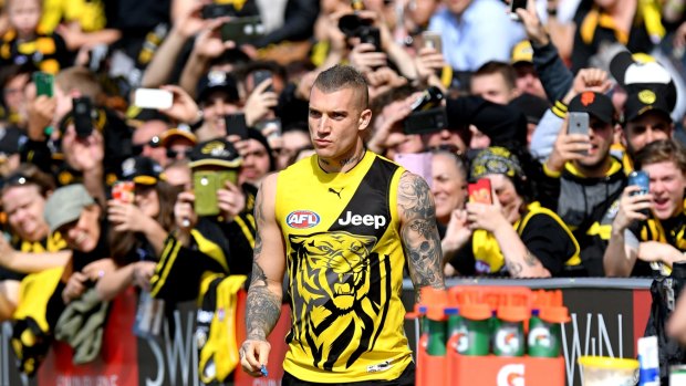 Influential: Will Dustin Martin be tagged in the grand final?