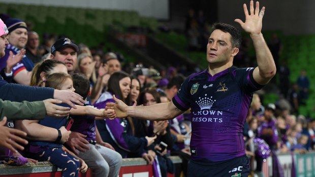 On the move: Cooper Cronk will shift to Sydney at the end of the season.