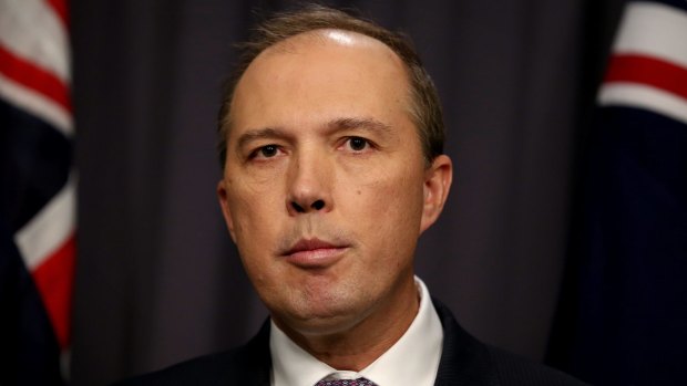 Immigration Minister Peter Dutton.