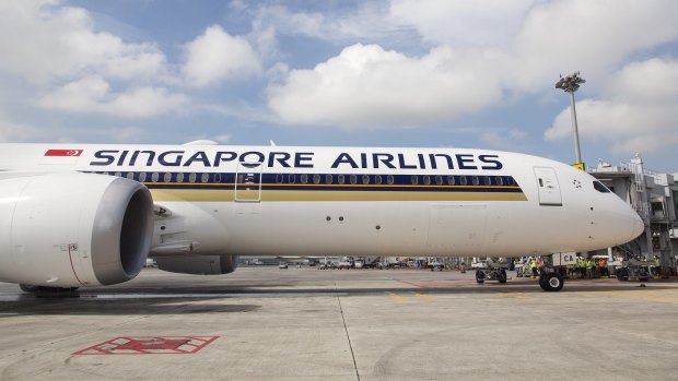 Singapore Airlines operates the Boeing 787-10 Dreamliner on its Perth-Singapore route.