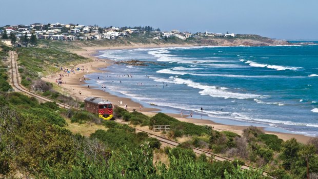 Watch out for the Cockle Train at Port Elliot on Fleurieu Peninsula's Encounter Walk.