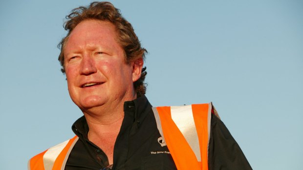 Fortescue founder Andrew 'Twiggy' Forrest's wealth has grown $5 billion this year.  