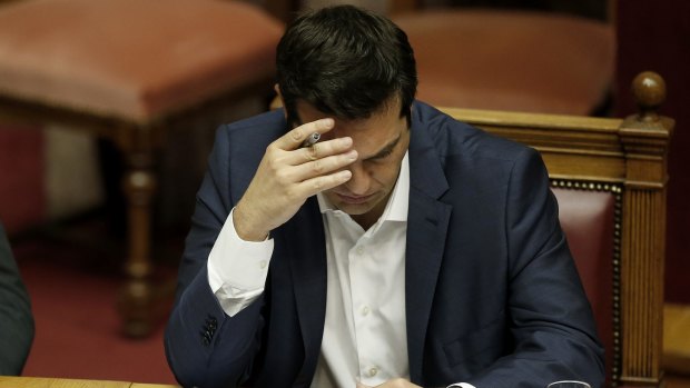 Greek Prime Minister Alexis Tsipras. 