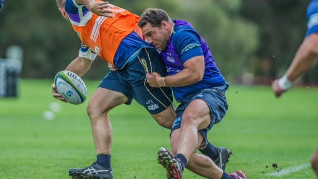 Brumbies hooker Josh Mann-Rea says it's time for the forwards to muscle up.