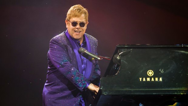 Elton John's representative strenuously denied a claim he would play at Trump's inauguration.
