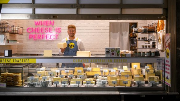 Hakim Halim, owner of RIPE Cheese at the Victoria Market.