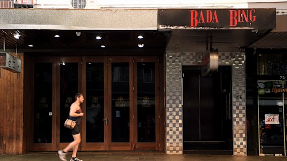 Forced to close for six months: Bada Bing.
