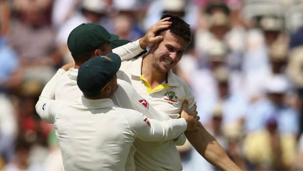 Mitch Marsh claimed two important wickets on day three.
