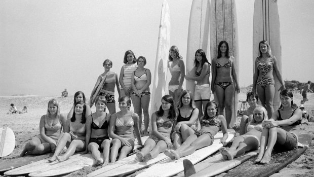 The Kurranulla Wahines all-female club from the mid '60s.