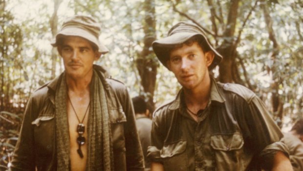 Australian soldiers in Vietnam at the Battle of Long Tan, August 1966.