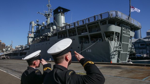 HMAS Tobruk was decommissioned in 2015.