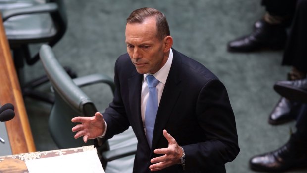 Prime Minister Tony Abbott.