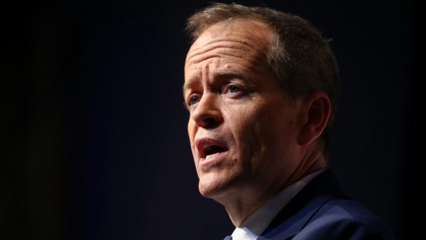 Opposition Leader Bill Shorten addresses the CEDA 2017 State of the Nation Conference at Parliament House in Canberra.
