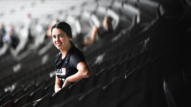 Sharp-shooter: AFLW draft prospect Chloe Molloy finished the VFL home-and-away season with 32 goals.
