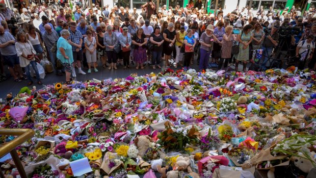 People remember the Bourke Street victims one week on.