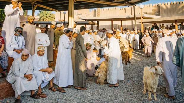 The once-a-week market is an age-old, dusty and wonderfully raucous affair.