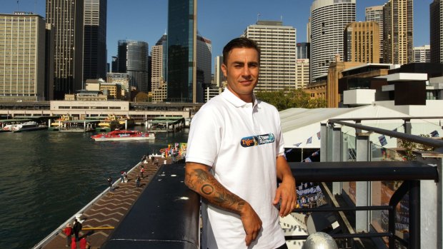 2006 World Cup winning captain of Italy Fabio Cannavaro at the Cruise restaurant in The Rocks, Sydney in 2013.
