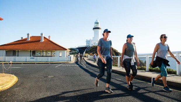 Cape Byron Lighthouse. Bookings for the region remain strong as travel resumes.