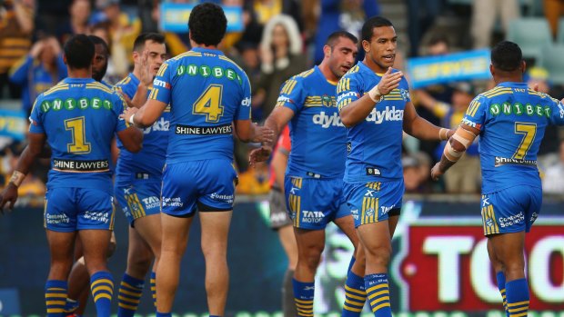 Hot and cold: Parramatta have been inconsistent this year.