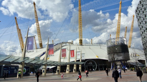 The Muhammad Ali exhibition is showing at London's O2 Arena.
