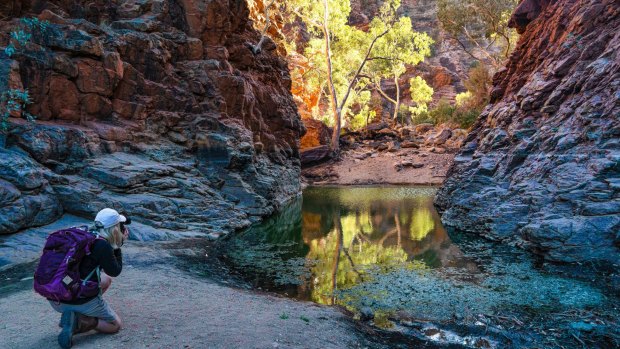 Serpentine Gorge, West MacDonnell National Park, Northern Territory, Australia.