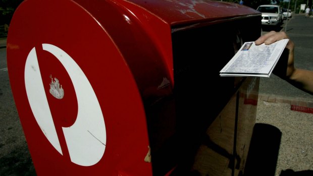 Letter volumes are down 11 per cent, but strong growth in parcels and other efficiency measures have boosted Australia Post's profit. 