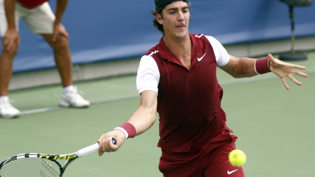 "I just tried to stick with him. Luckily, my serve helped me a lot at the end": Thanasi Kokkinakis.