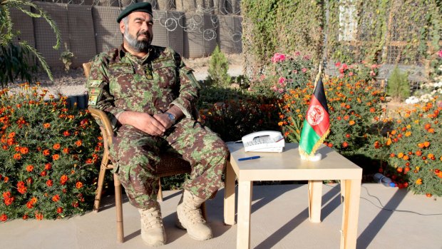 'ISAF shouldn't have left us like this': Colonel Rasul Kandahari.