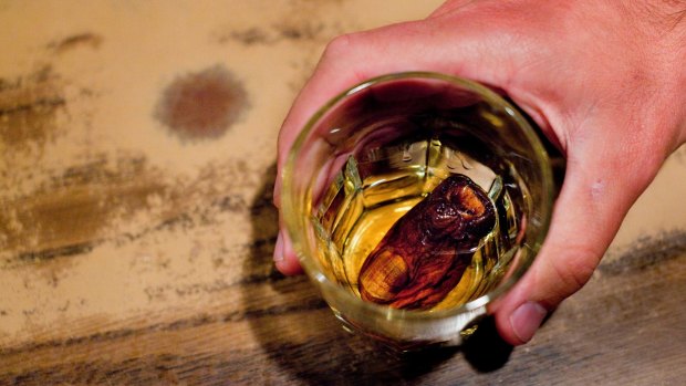A severed human toe used in Downtown Hotel's famous 'sourtoe cocktail' - a Dawson City tradition.