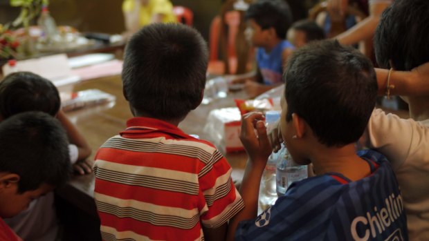 A visit to an orphanage in Cambodia usually involves meeting and playing with the kids, walking through their living quarters and taking photographs. 