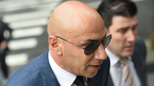 Moses Obeid arrives at the NSW Supreme Court, in a file picture.